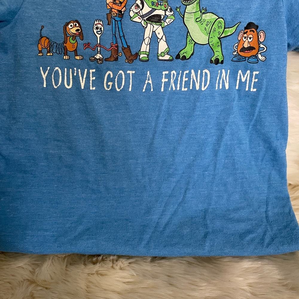 Disney Blue Toy Story Toddler Shirt Sz 3t